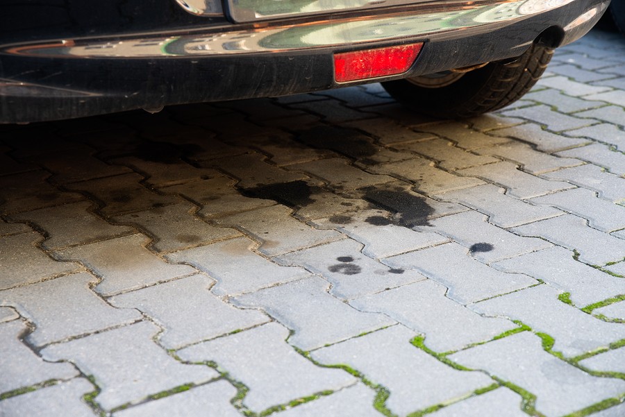 Car Leaking Oil