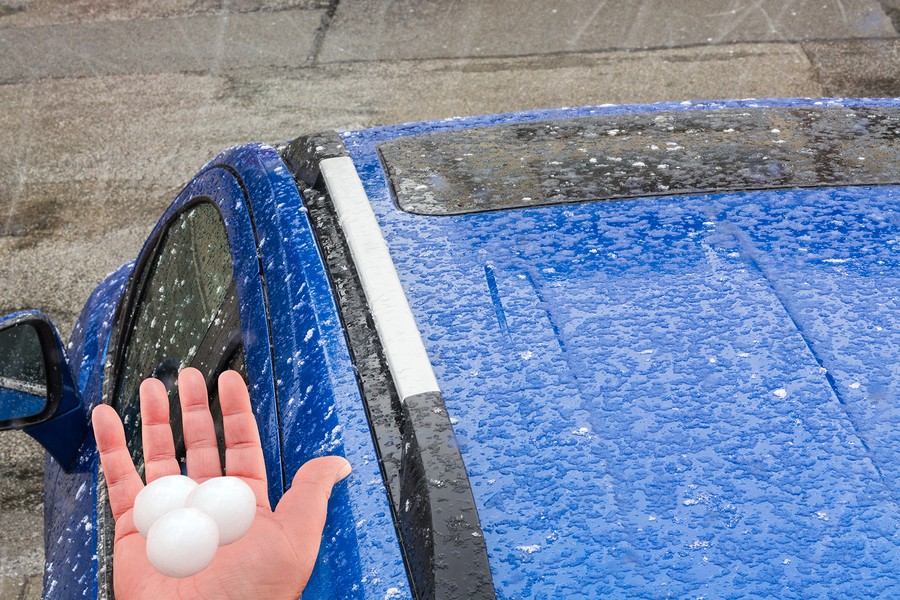 How Does Hail Damage Cars?