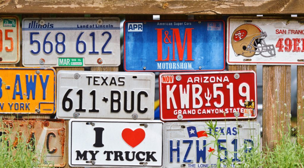 What do I do with my license plates after the sale?