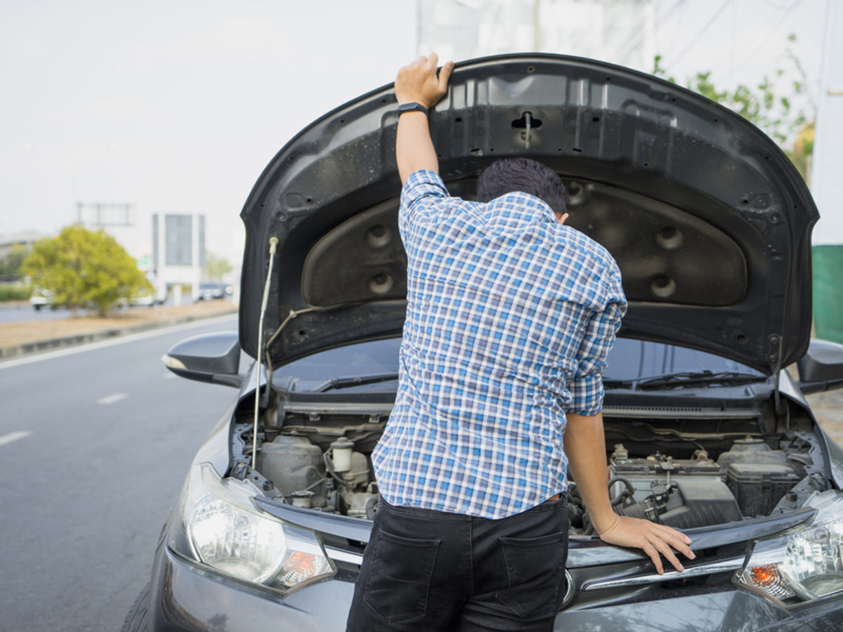 car leaking antifreeze and smoking