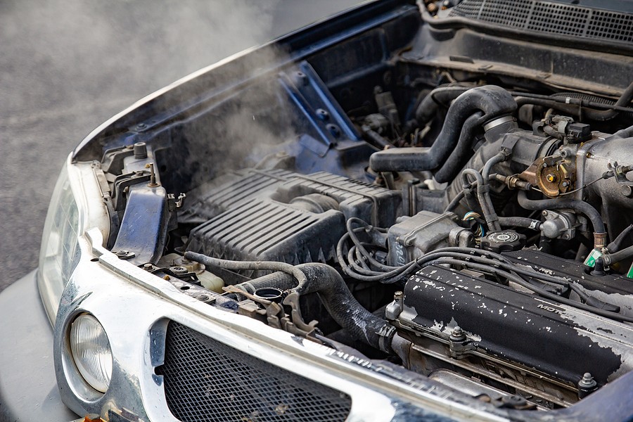 How to Respond to Burning Coolant in The Car