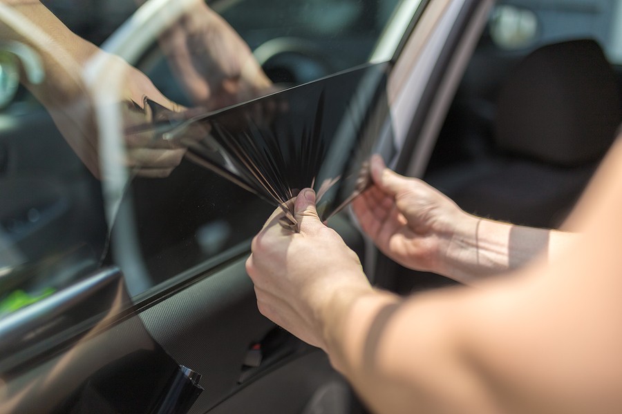 Removing Window Tint From a Car