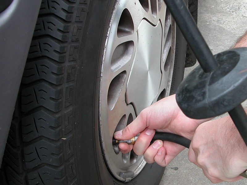 Tire Air Cap Missing