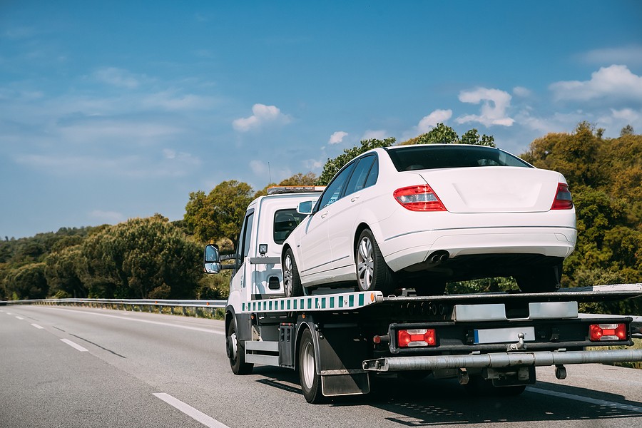 Towing My Car To The Dealership