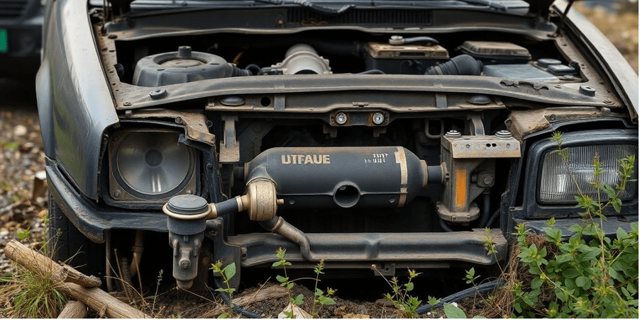 Selling Junk Cars Without Catalytic Converters