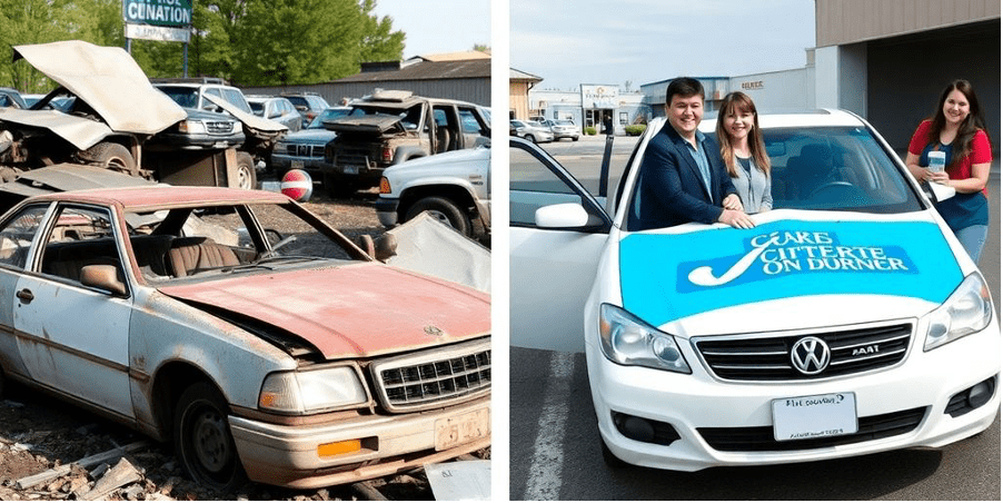 Junking vs Donating a Car: Your Options