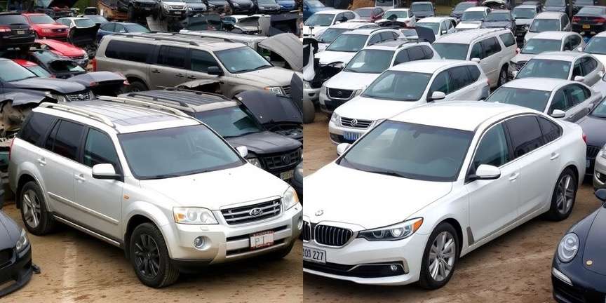 Junkyard SUV vs Sedan Value Comparison 2025