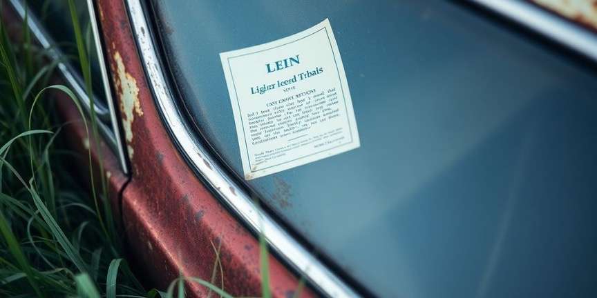 Junking a Car with a Lien: Options & Legalities