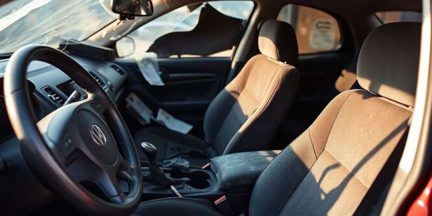 Selling Junk Cars with Damaged Interiors