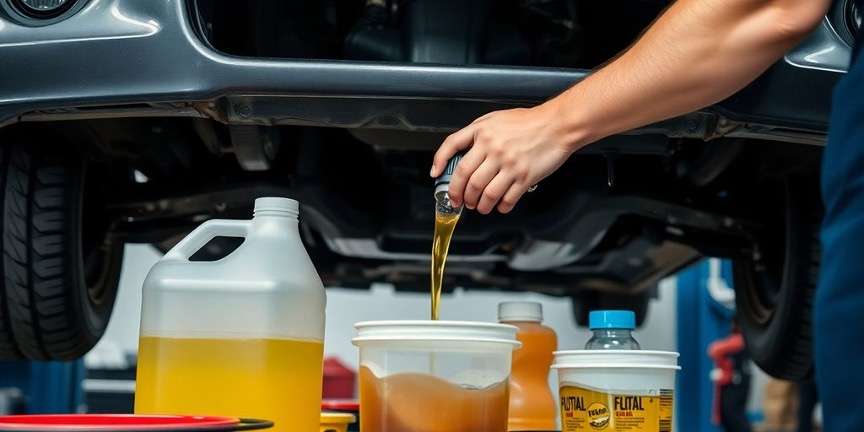 Safe Fluid Removal Before Junking a Car