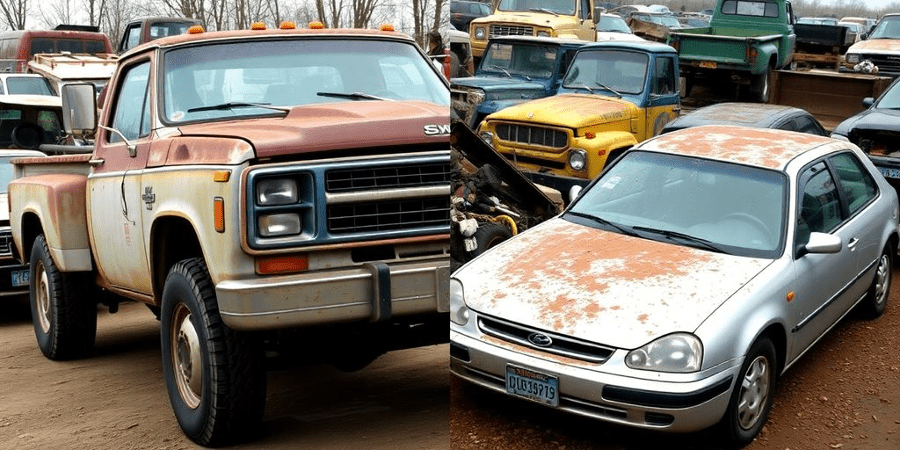 Junkyard Truck vs Car Value in 2025