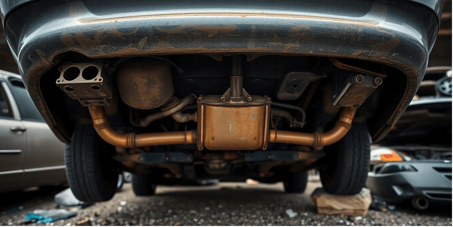 Selling Junk Cars Without Catalytic Converters