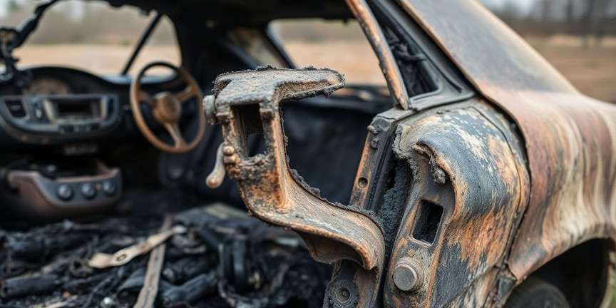 Selling Fire-Damaged Junk Cars: Options & Choices