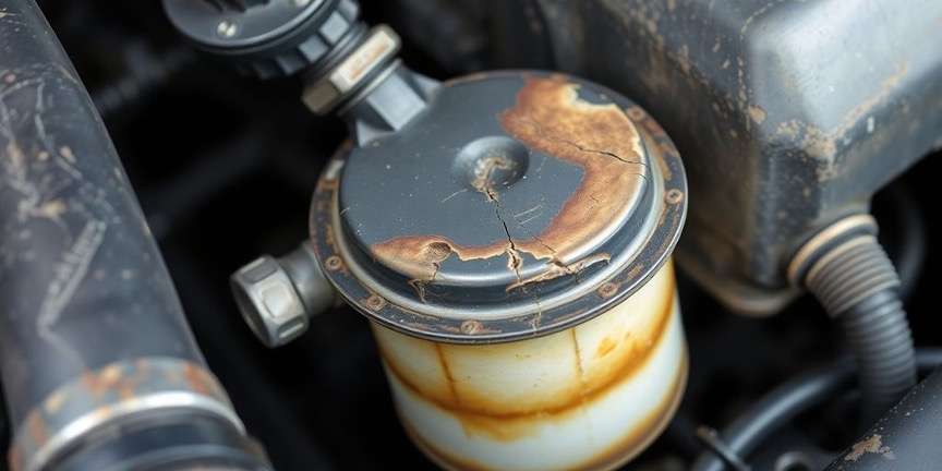 Selling a Car with Oil Filter Damage