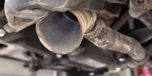 Selling a Car with Exhaust Damage