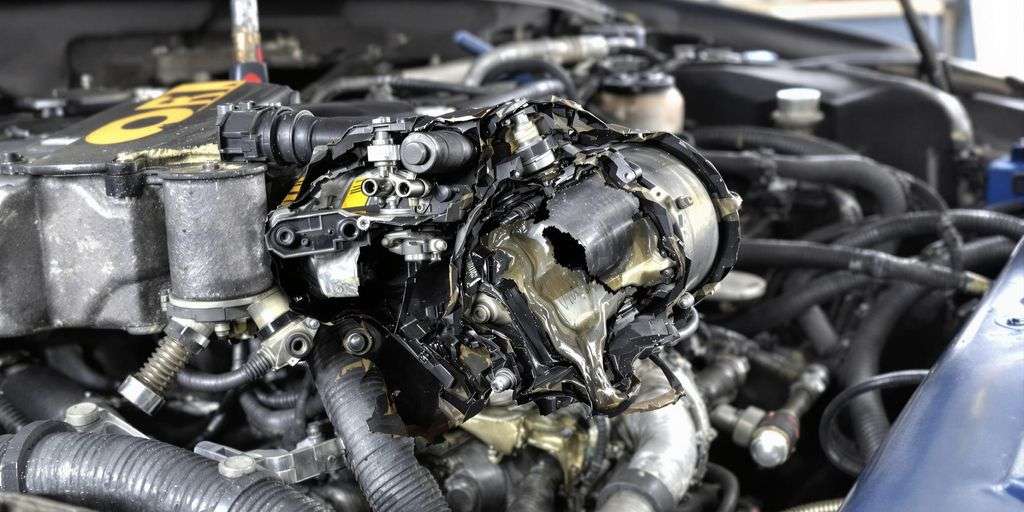 Selling a Car with Oil Filter Damage